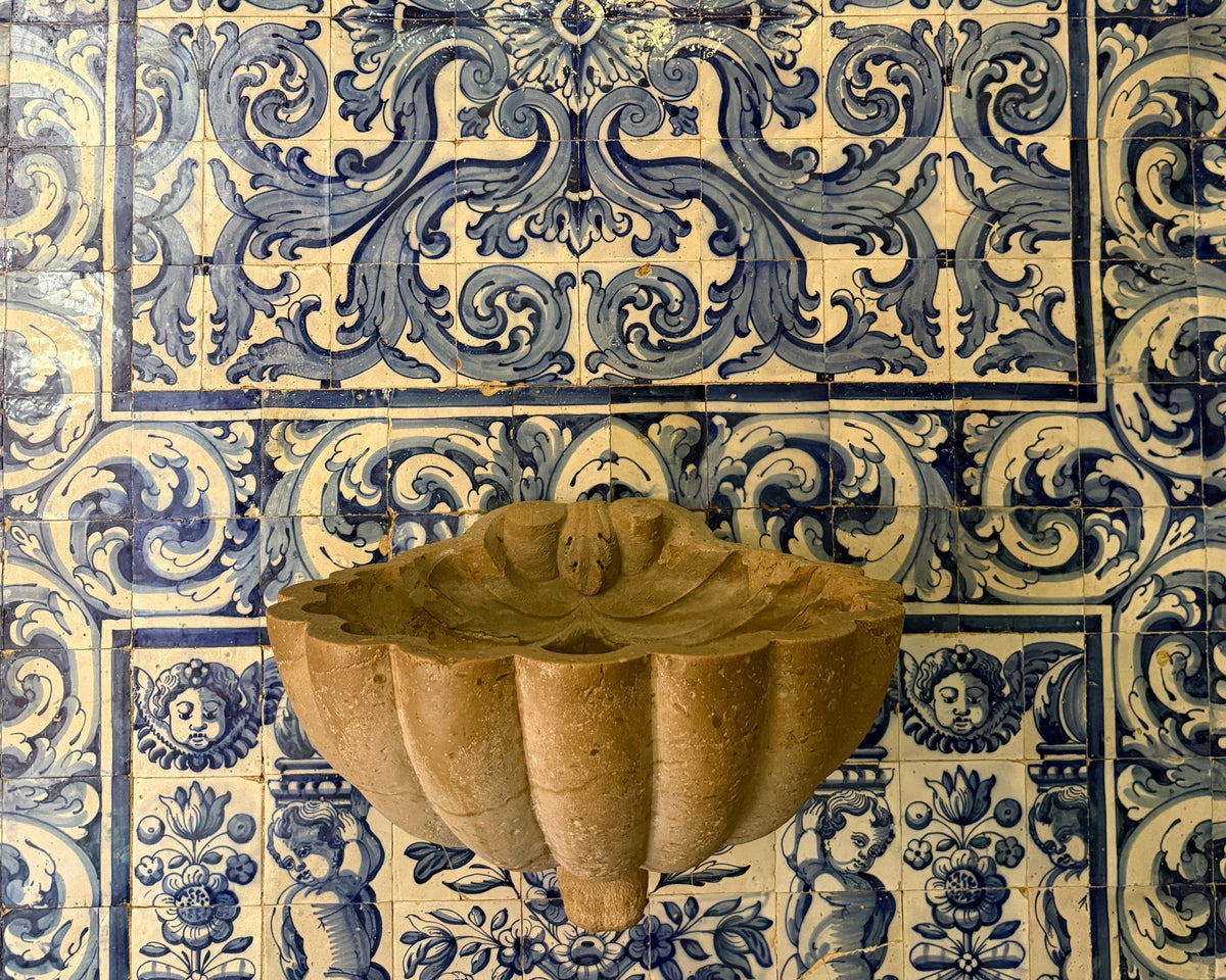 Blue and White Tiles